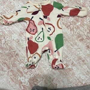 Fruit Print Kids One Piece